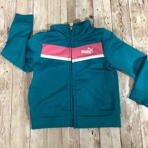 Puma Zipper Lightweight Jacket Sz 18 months